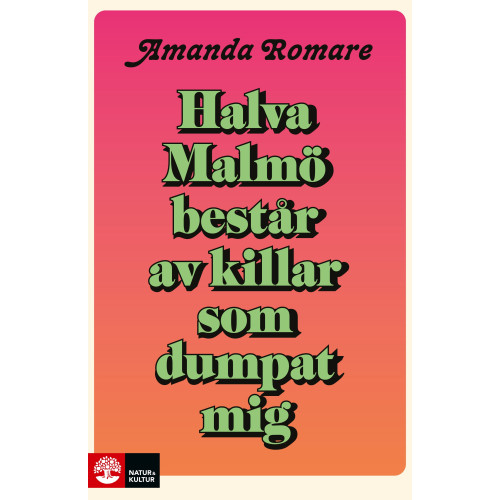 Amanda Romare Halva Malmö består av killar som dumpat mig (pocket)