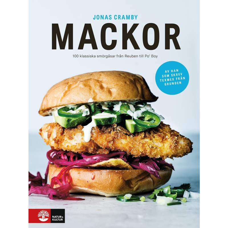 Produktbild för Mackor : 100 klassiska smörgåsar från Reuben till Po' Boy (inbunden)
