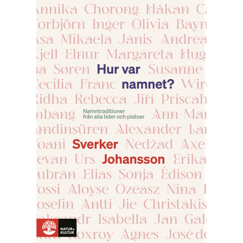 Sverker Johansson Hur var namnet? : namntraditioner från alla tider och platser (bok, danskt band)