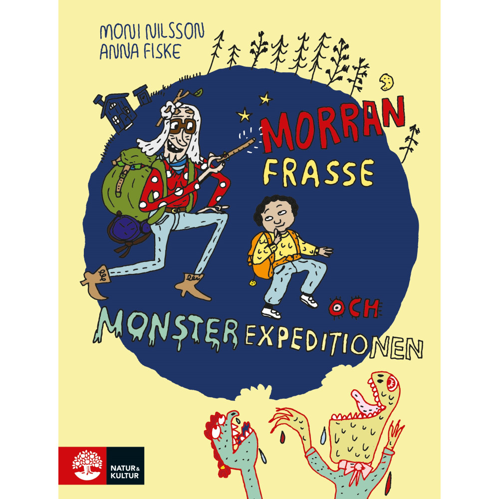 Produktbild för Morran, Frasse och Monsterexpeditionen (inbunden)