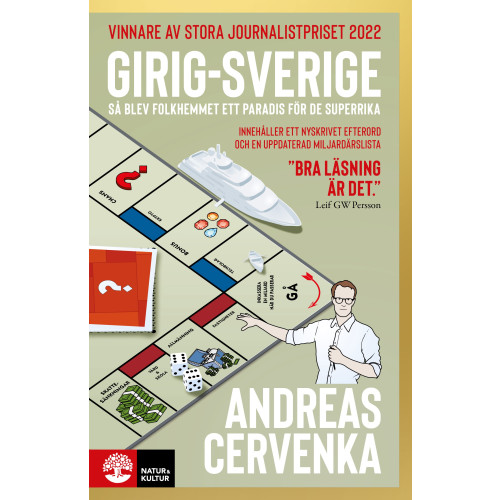 Andreas Cervenka Girig-Sverige : så blev folkhemmet ett paradis för de superrika (bok, storpocket)