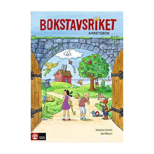 Katarina Herrlin Bokstavsriket/Arbetsbok (häftad)