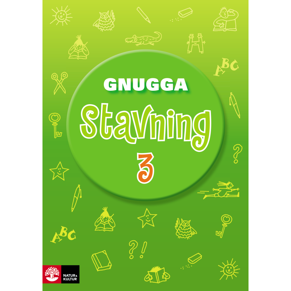 Produktbild för Gnugga Stavning 3, tredje upplagan (häftad)