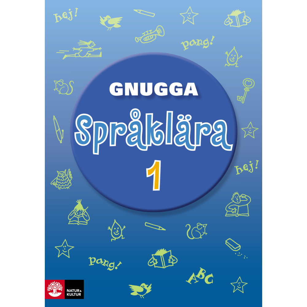 Produktbild för Gnugga Språklära 1, tredje upplagan (häftad)