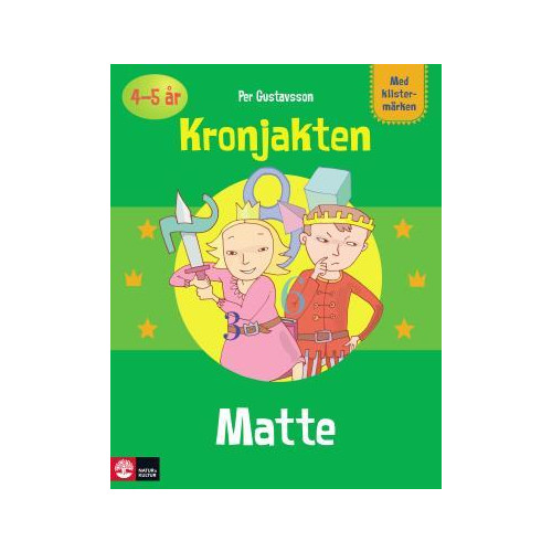 Natur & Kultur Läromedel och Akademi Pysselbok Matte Kronjakten (häftad)