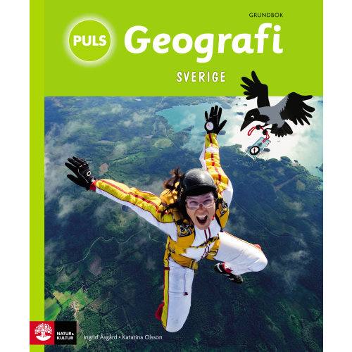 Katarina Olsson PULS Geografi 4-6 Sverige Grundbok, tredje upplagan (inbunden)