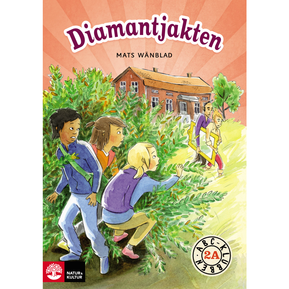 Produktbild för Diamantjakten : läsebok A (häftad)