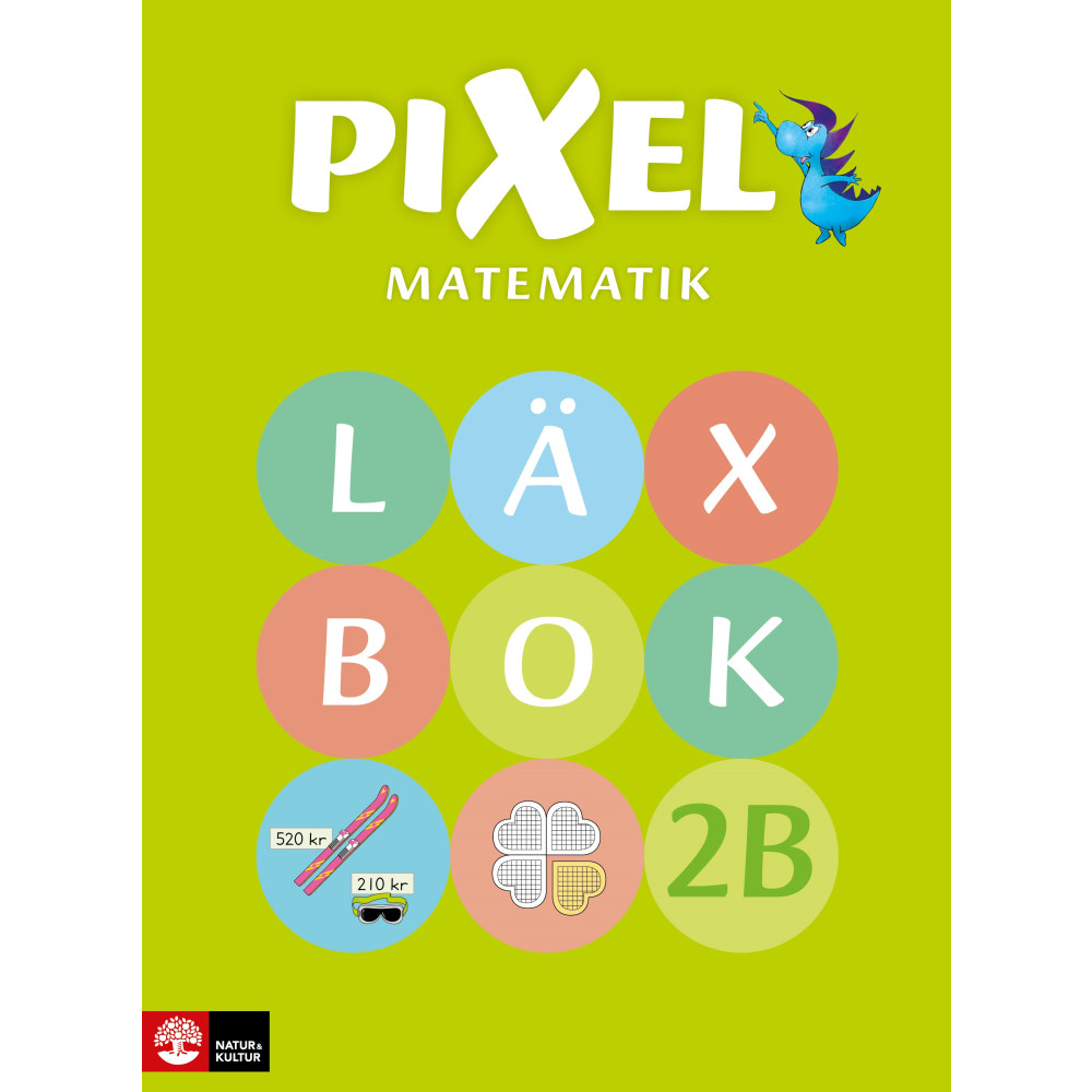 Produktbild för Pixel 2B Läxbok, andra upplagan, 5-pack (häftad)