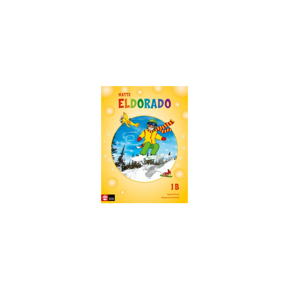 Produktbild för Eldorado matte 1B Grundbok, andra upplagan (inbunden)