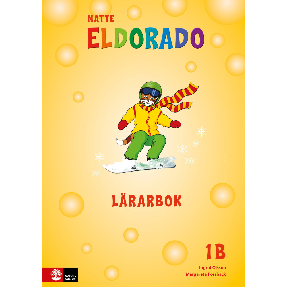 Produktbild för Eldorado matte 1B Lärarbok, andra upplagan (häftad)