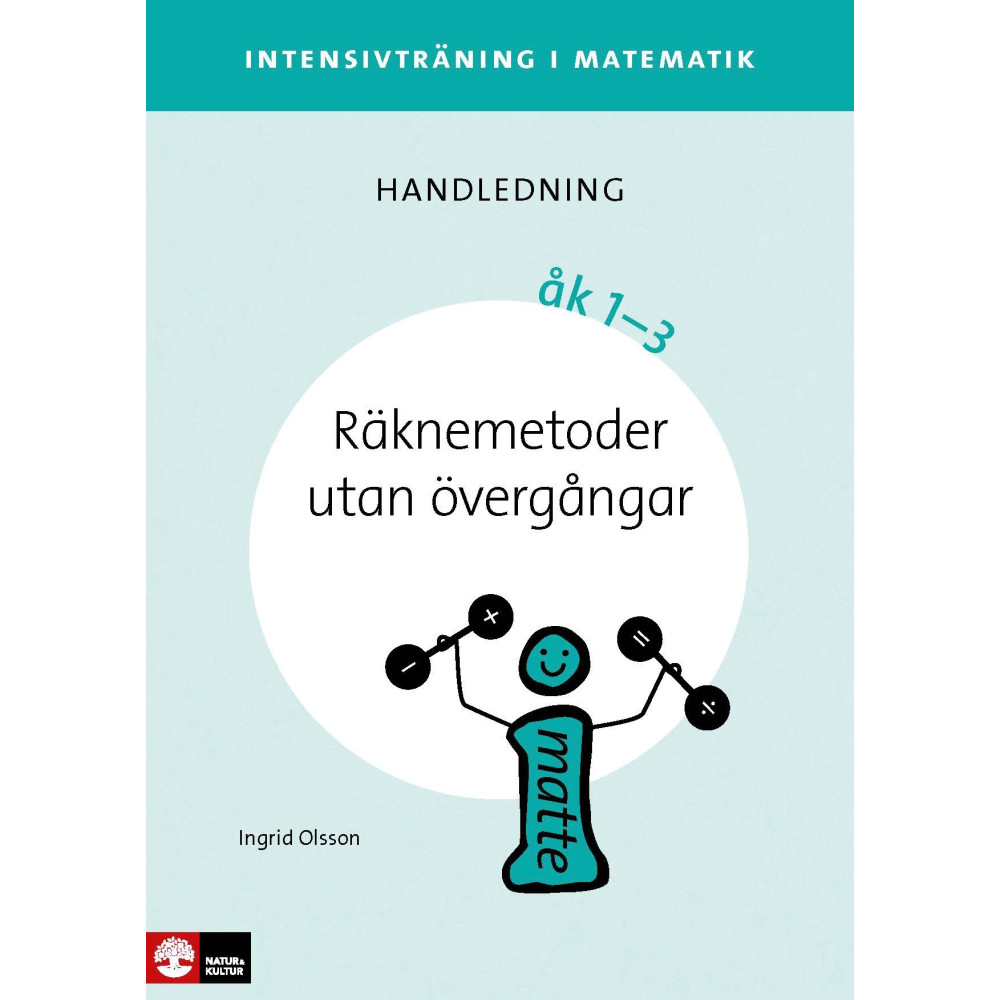 Produktbild för Intensivträning ma åk 1-3 Räknemetoder utan övergångar Lhl (häftad)