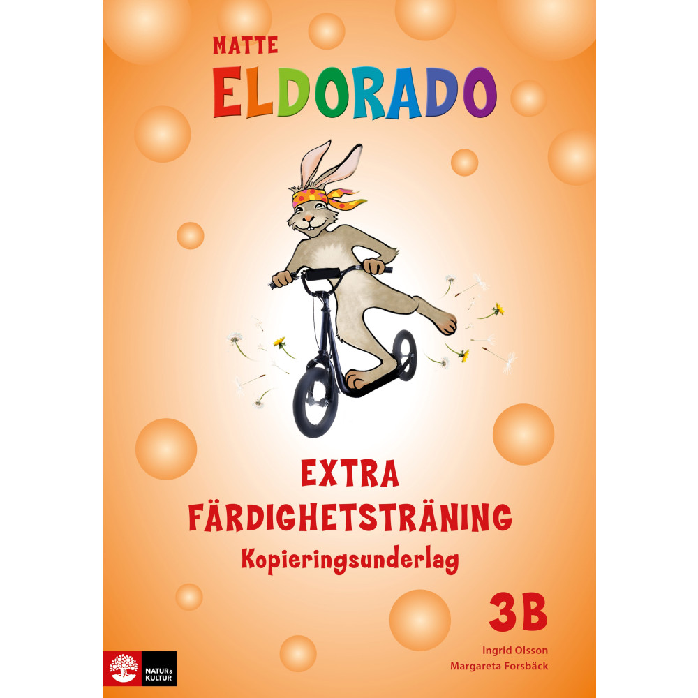 Produktbild för Eldorado matte 3B Extra färdighetsträning kopieringsunderlag (häftad)