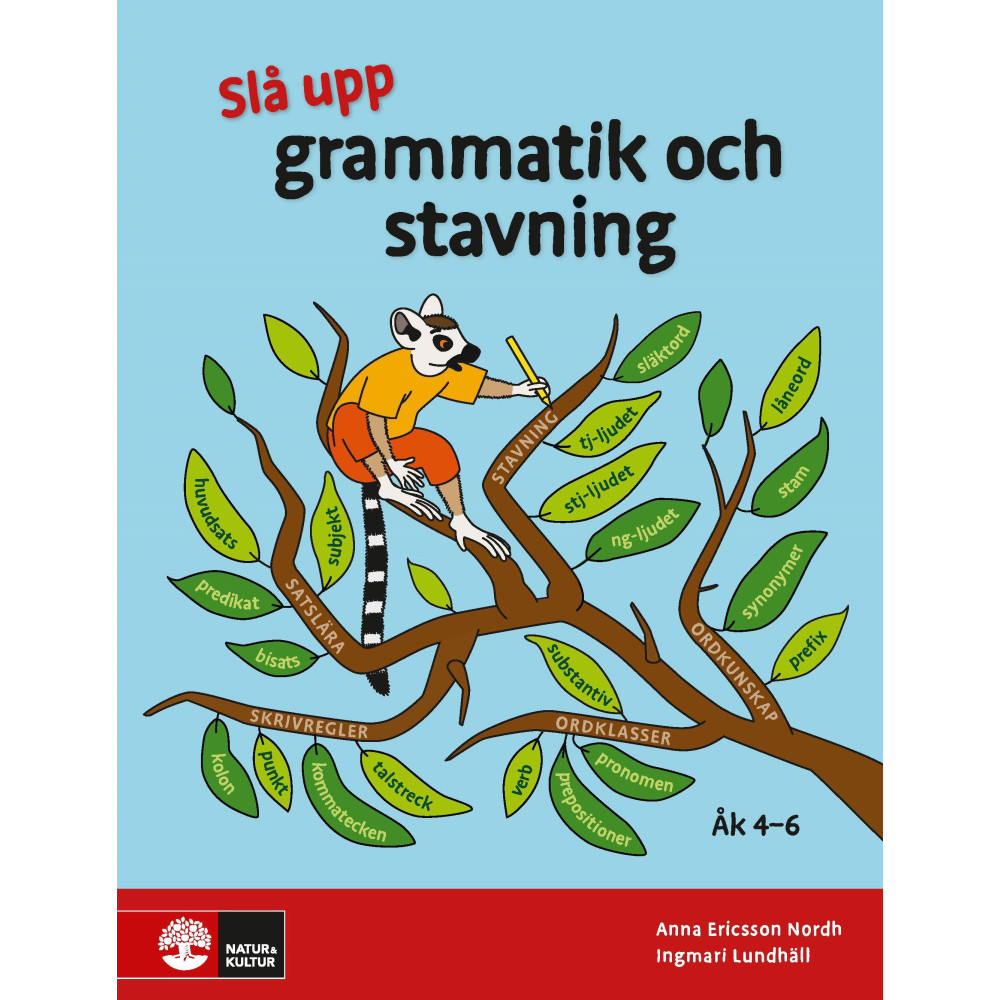 Produktbild för Slå upp grammatik och stavning åk 4-6 (häftad)