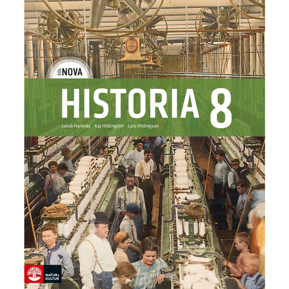 Produktbild för SOL NOVA Historia 8 (häftad)