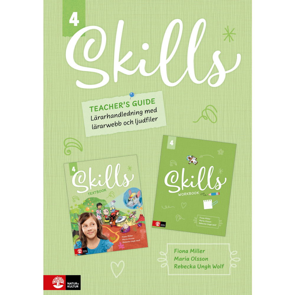 Produktbild för Skills åk 4 Teacher's Guide med lärarwebb 12 mån (bok, spiral)