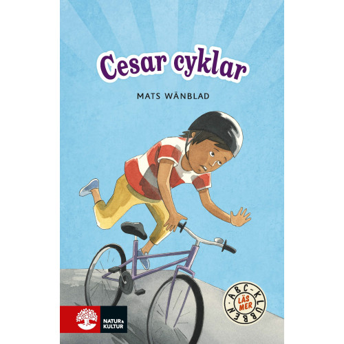 Mats Wänblad ABC-klubben, Läs mer Blå, Cesar cyklar (inbunden)