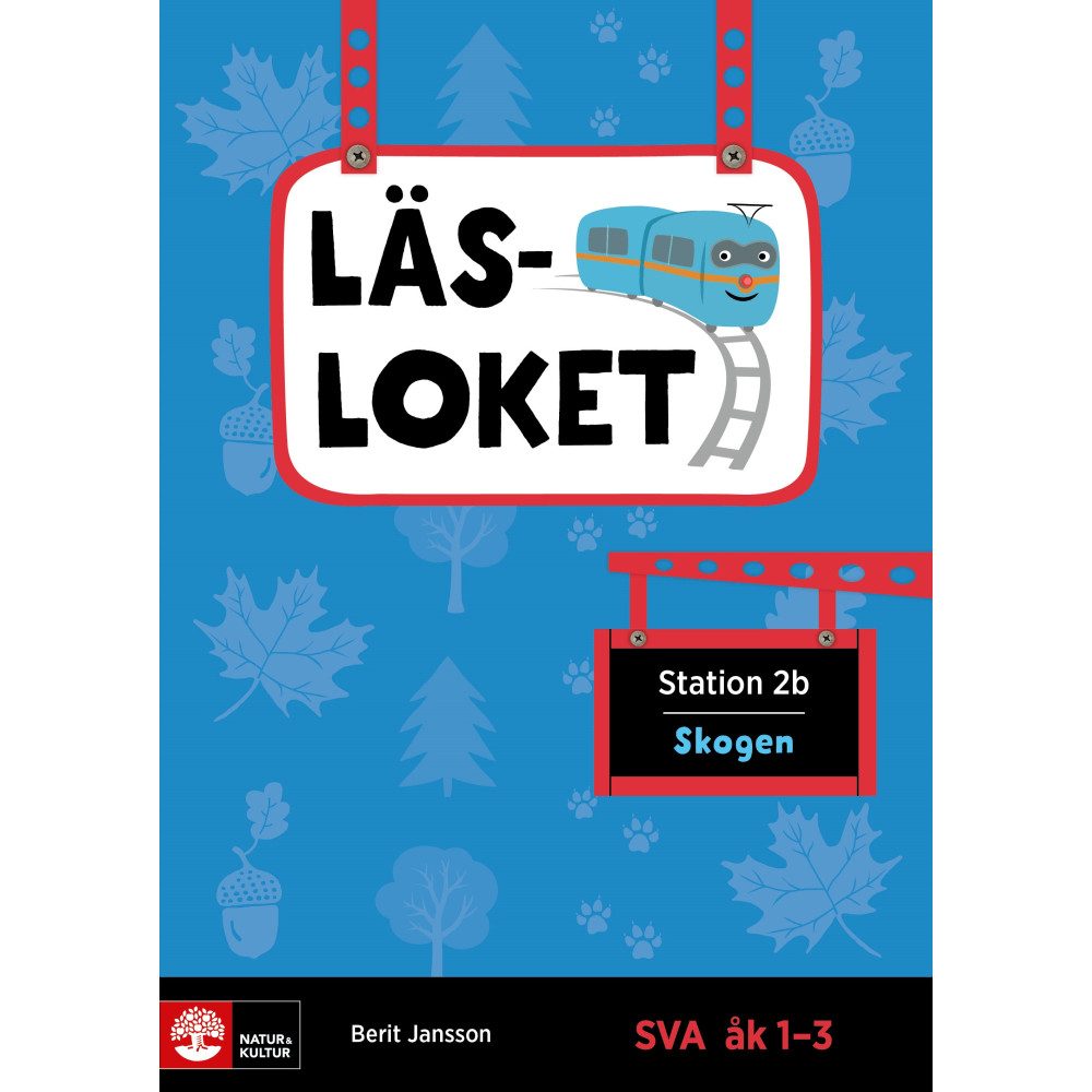 Produktbild för Läsloket åk 1-3 Station 2b Skogen (häftad)