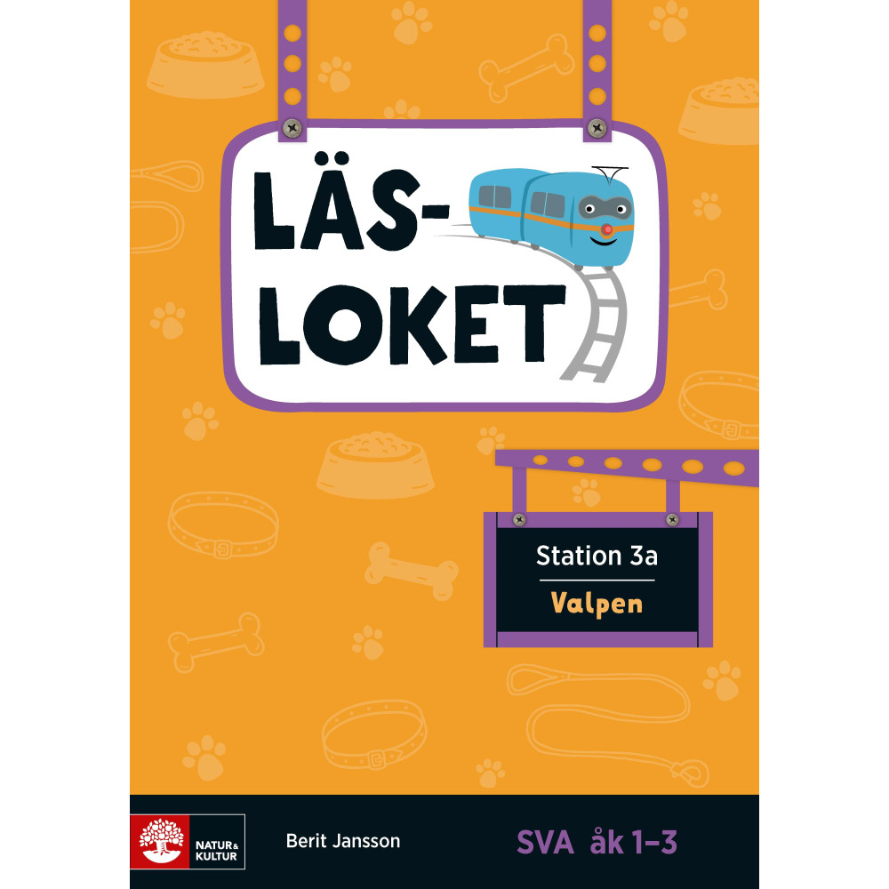 Produktbild för Läsloket åk 1-3 Station 3a Valpen (häftad)