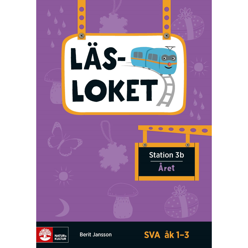 Produktbild för Läsloket åk 1-3 Station 3b Året (häftad)