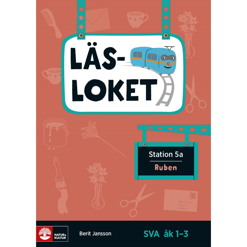Produktbild för Läsloket åk 1-3 Station 5a Ruben (häftad)