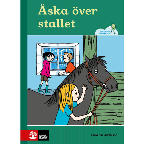 Erika Eklund Wilson Läshoppet Kapitelbok - Åska över stallet (inbunden)