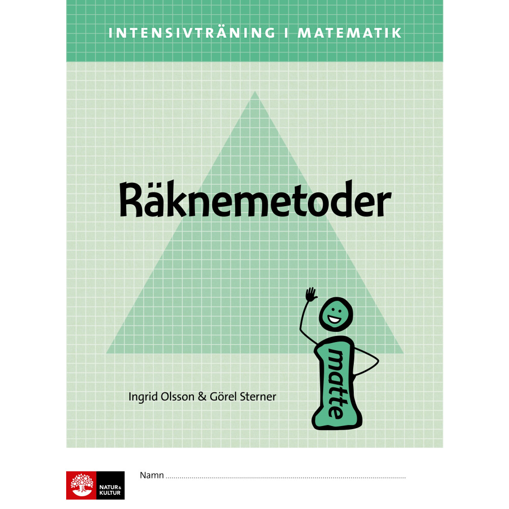 Produktbild för Intensivträning ma åk 4-6 Räknemetoder Elevhäfte (häftad)
