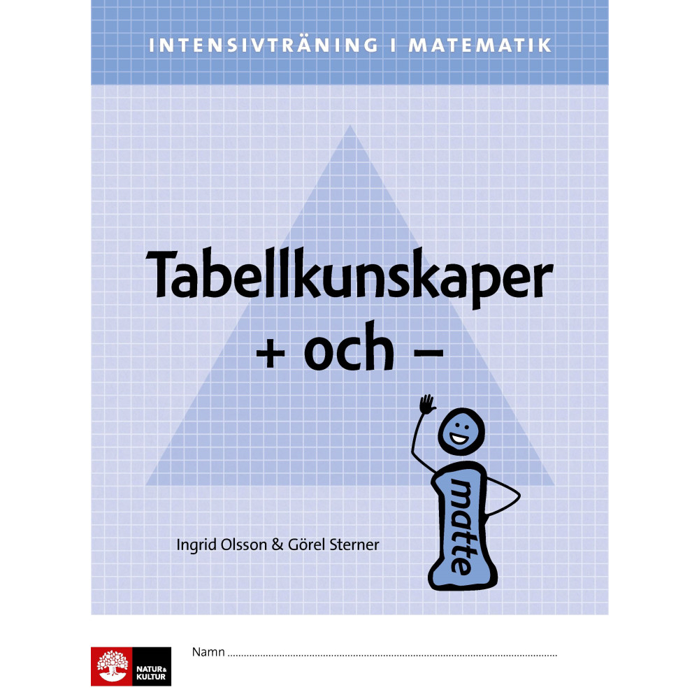 Produktbild för Intensivträning ma åk 4-6 Tabellkunskaper Elevhäft (häftad)