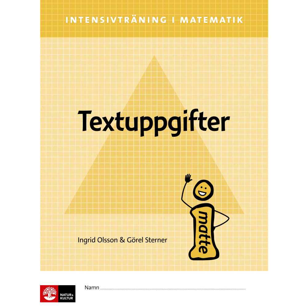 Produktbild för Intensivträning ma åk 4-6 Textuppgifter Elevhäfte (häftad)