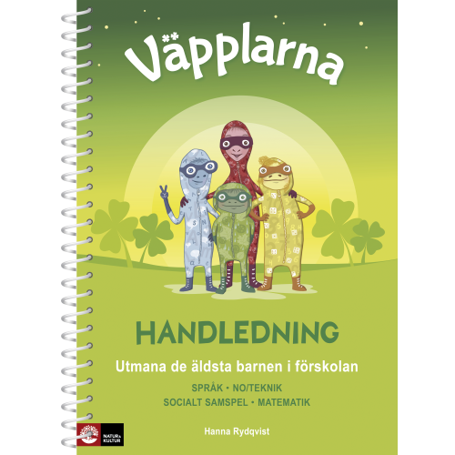 Hanna Rydqvist Väpplarna Handledning med lärarwebb : utmana de äldsta barnen i förskolan (bok, spiral)
