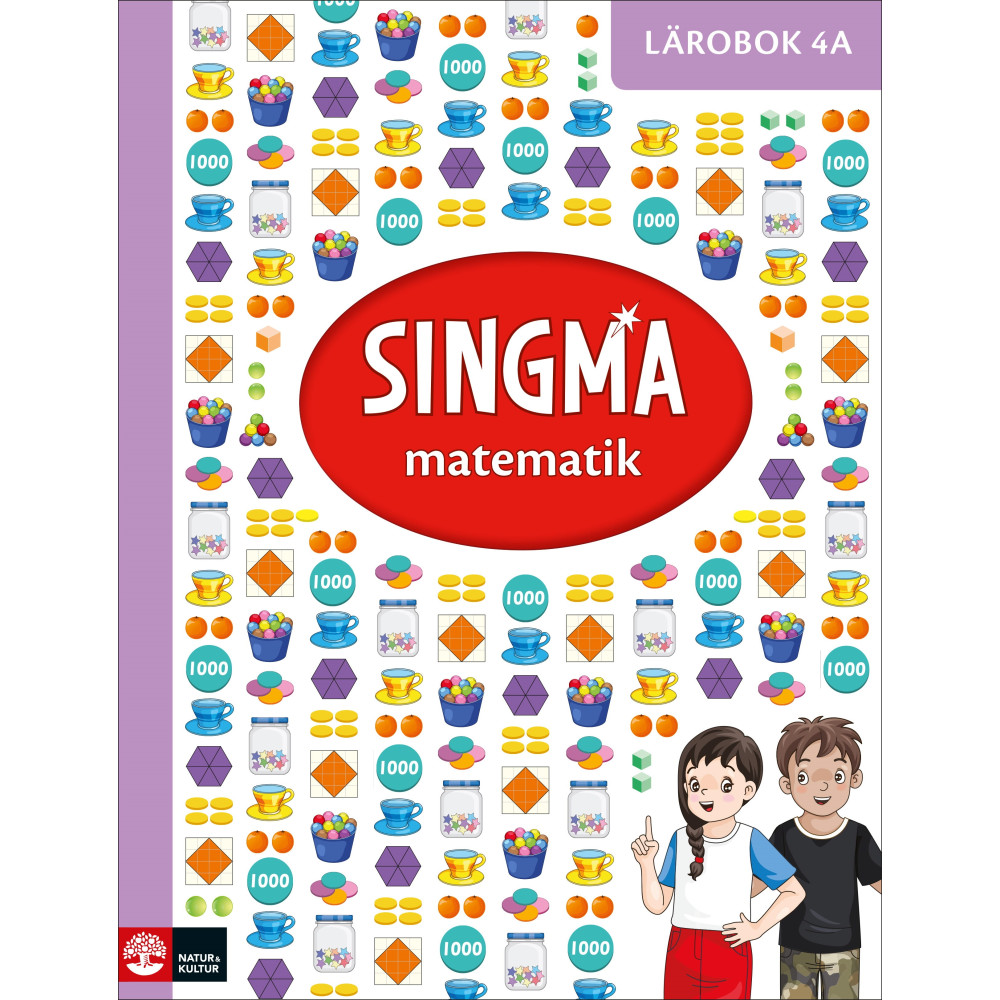 Produktbild för Singma matematik 4A Lärobok (häftad)