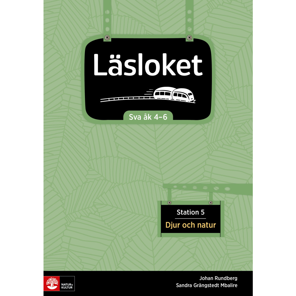Produktbild för Läsloket åk 4-6 Station 5 Djur och natur (häftad)