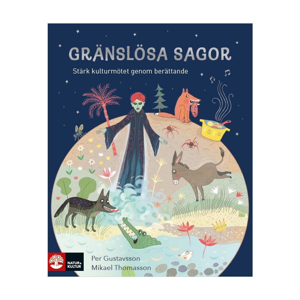 Produktbild för Gränslösa sagor : Stärk kulturmötet genom berättande (häftad)