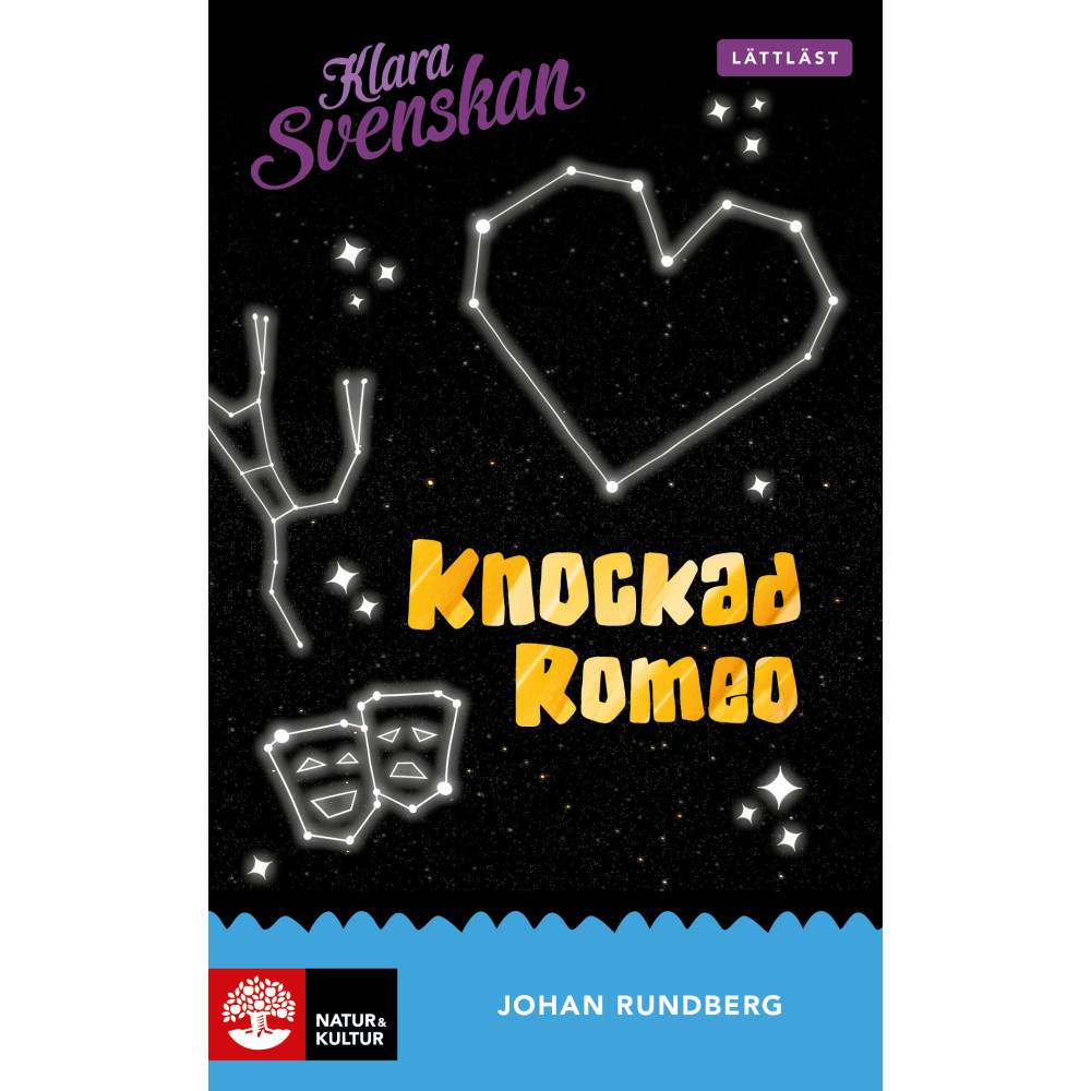Produktbild för Klara svenskan åk 6 Knockad Romeo lättläst (häftad)