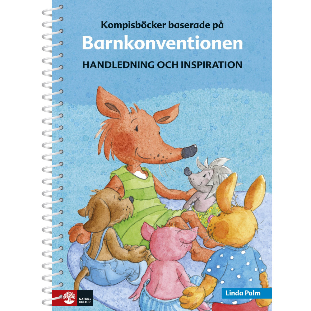 Produktbild för Kompisböcker baserade på Barnkonventionen : handledning och inspiration (bok, spiral)