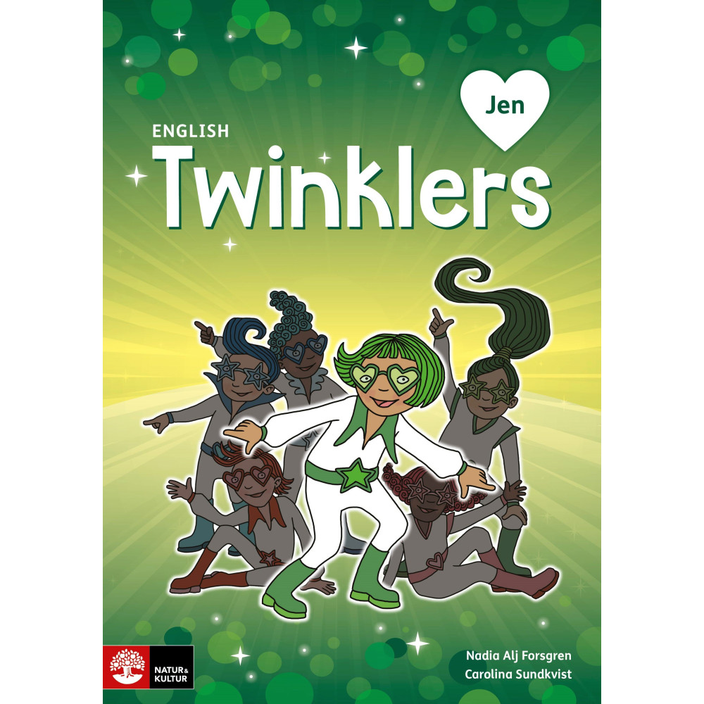 Produktbild för English Twinklers green Jen (häftad)