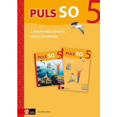 Lotta Malm Nilsson PULS SO åk 5 Lärarhandledning med lärarwebb (bok, spiral)
