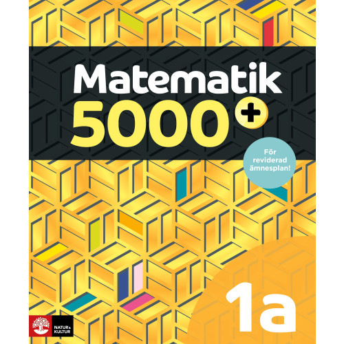 Lena Alfredsson Matematik 5000+ Kurs 1a Gul Lärobok Upplaga2021 (häftad)