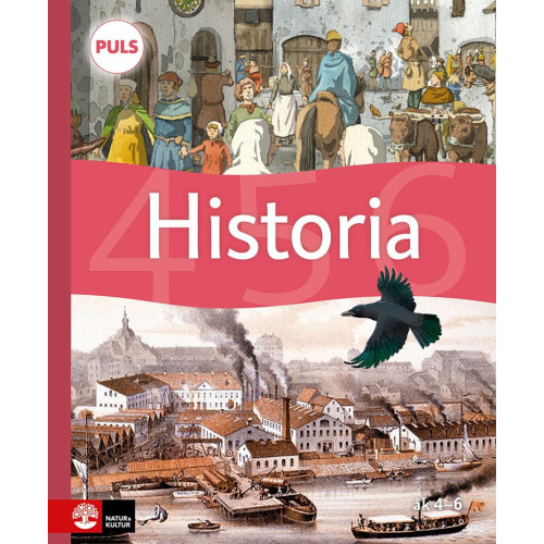 Per Lindberg PULS Historia 4-6 Grundbok, fjärde upplagan (inbunden)