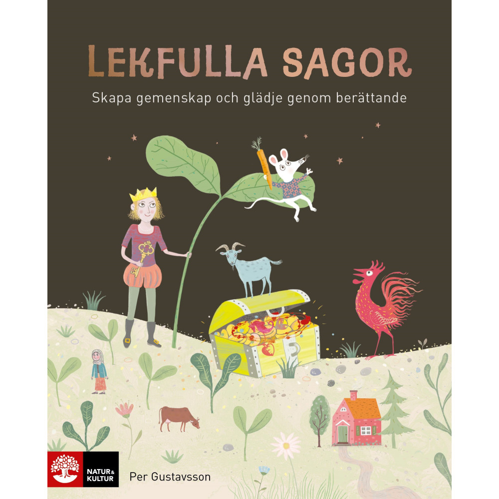 Produktbild för Lekfulla sagor : Skapa gemenskap och glädje genom berättande (häftad)