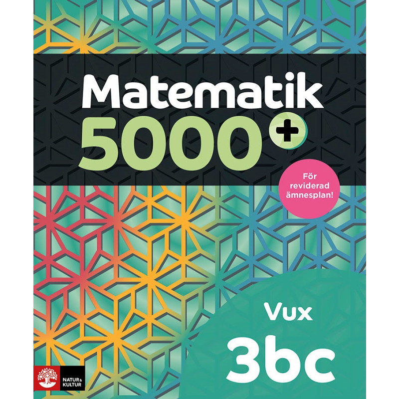 Produktbild för Matematik 5000+ Kurs 3bc Vux Lärobok Upplaga 2021 (häftad)