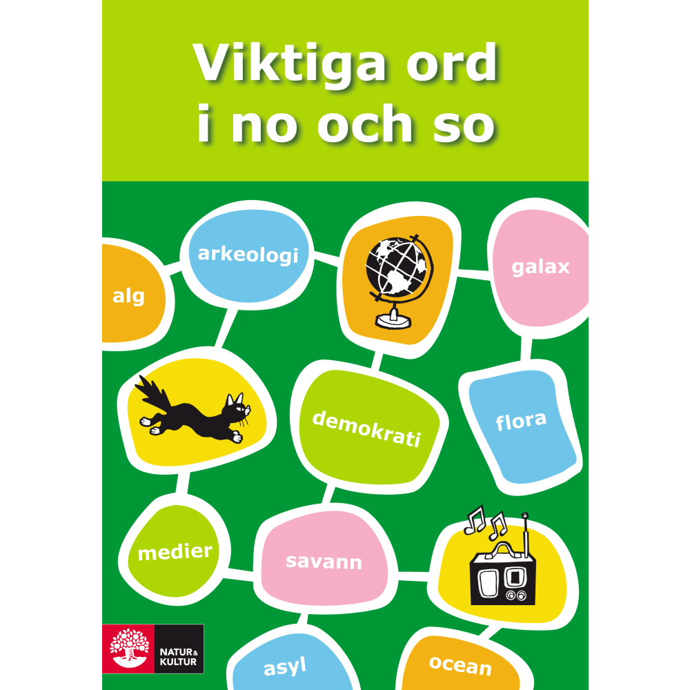 Produktbild för Viktiga ord i no och so (häftad)
