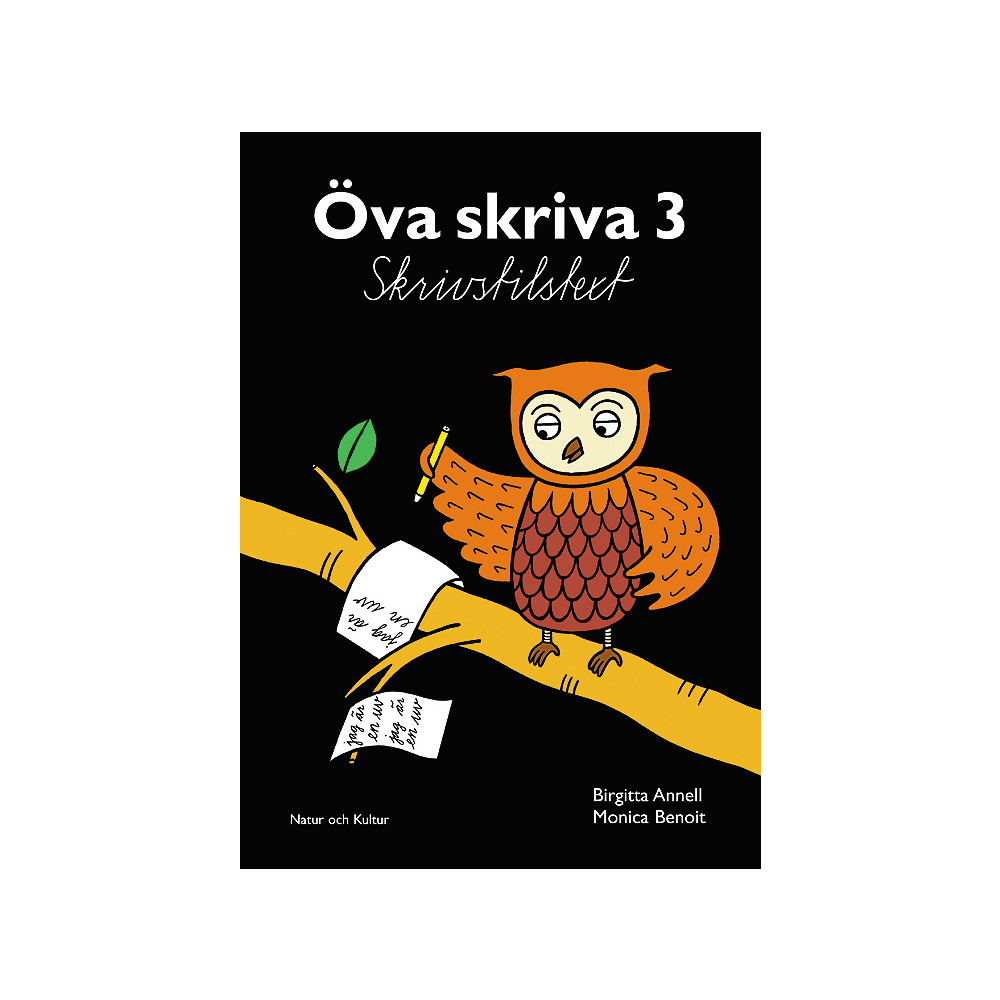 Produktbild för Öva skriva. 3, Skrivstilstext. Arbetsbok (häftad)