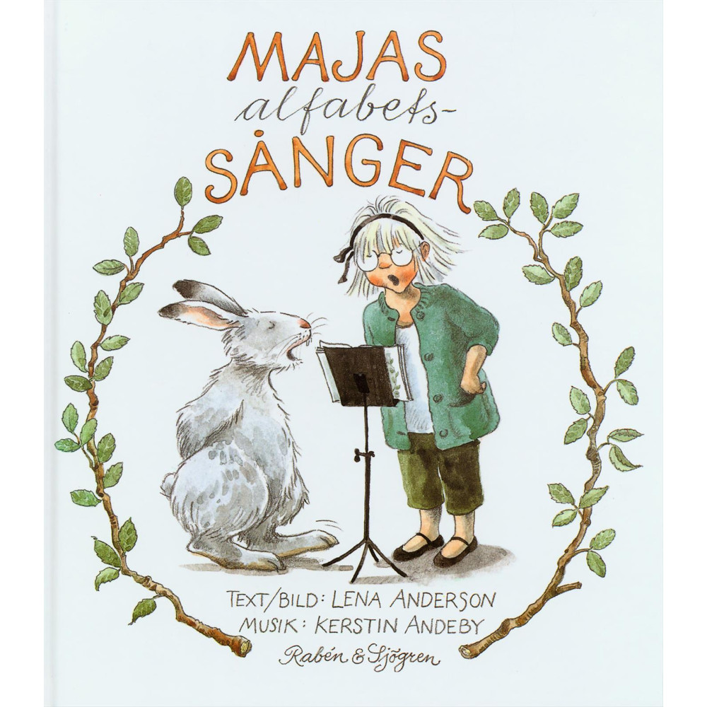 Produktbild för Majas alfabetssånger (bok, kartonnage)