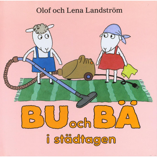 Olof Landström Bu och Bä i städtagen (bok, kartonnage)