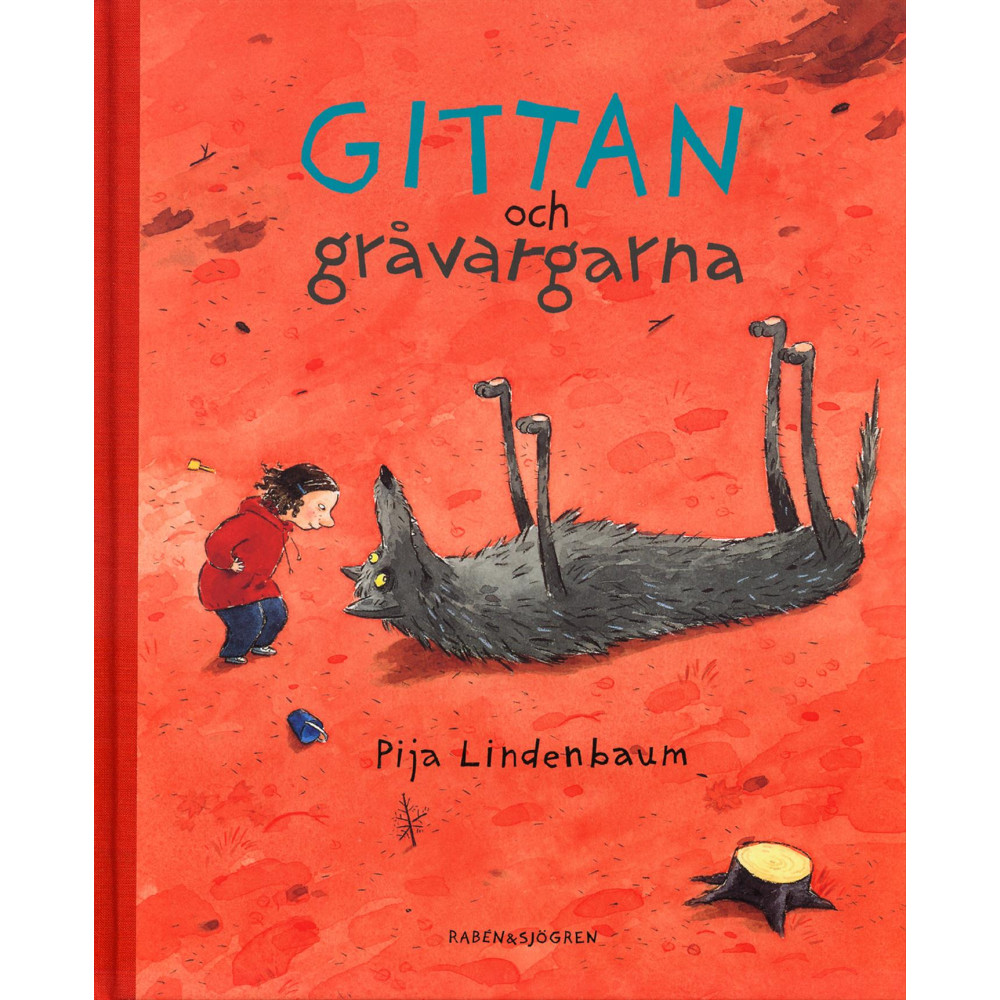 Produktbild för Gittan och gråvargarna (bok, kartonnage)