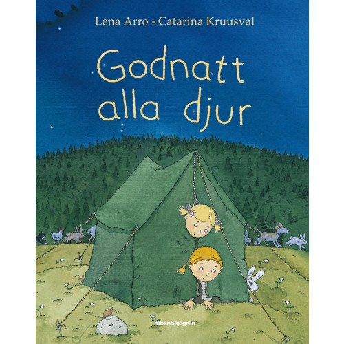 Lena Arro Godnatt alla djur (bok, kartonnage)