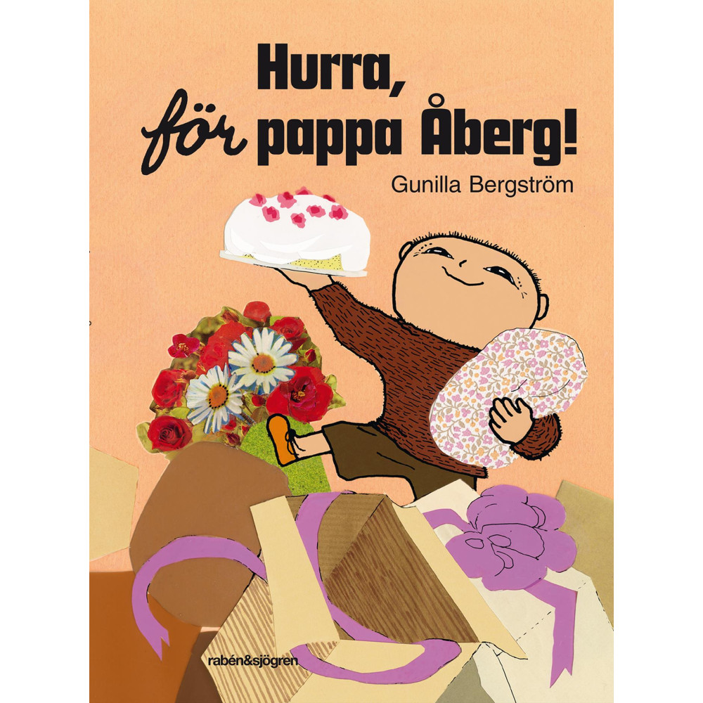 Produktbild för Hurra, för pappa Åberg! (bok, kartonnage)