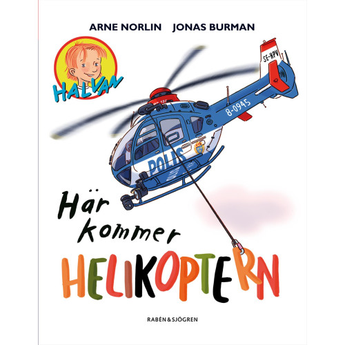 Arne Norlin Här kommer helikoptern (bok, kartonnage)