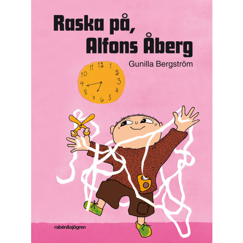 Rabén & Sjögren Raska på, Alfons Åberg! (bok, kartonnage)