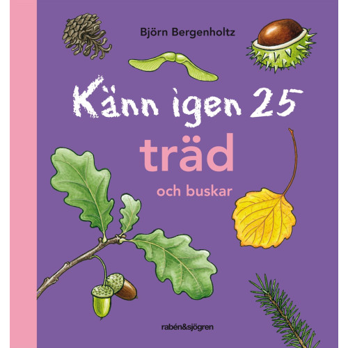 Björn Bergenholtz Känn igen 25 träd och buskar (inbunden)